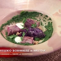 Николай представя основно ястие на финала на MasterChef