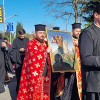 Поморие посрещна мощите на свети Георги Победоносец в навечерието на празника