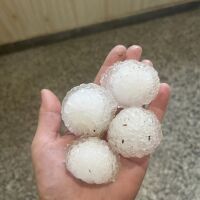 Градушка с размера на яйце в Трявна (СНИМКИ И ВИДЕО)