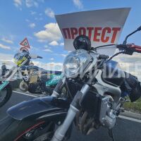 Национален протест на мотористи блокира основни пътища в страната (СНИМКИ)