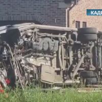 Две деца и двама възрастни загинаха при удар между влак с училищен автобус (ВИДЕО)