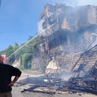 Пожарът в Тетевен е взел жертва