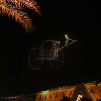 Древен Египет оживя: Фойерверки и шоу с дронове за големия музей в Гиза (ВИДЕО И СНИМКИ)