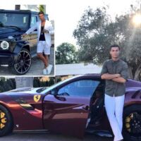 Кристиано Роналдо: Не си броя колите, около 40 са (СНИМКИ)