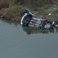 Колата с мигранти, паднала в езеро, се е движела със 160 км/ч, избутала е друг автомобил със семейство 