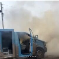 Микробус с чуждестранни журналисти е атакуван с дрон в Украйна (ВИДЕО)