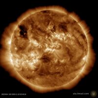 Умерени геомагнитни бури във вторник и сряда