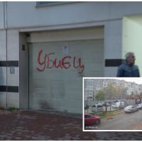 „Такъв лекар няма място в системата“: Надпис „Убиец“ се появи на гаража на мъжа, прегазил кучето Мая