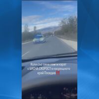 Кортеж на НСО едва не се сблъска с шофьор в насрещното. Службата за поведението му - „арогантно и безотговорно“