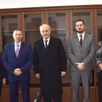 Борислав Сарафов проведе работна среща с посланика на Италия Марчело Апичела