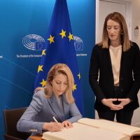 Среща Назарян-Мецола: Разговор по време на парламентарен форум в Брюксел 