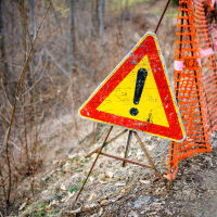 Свлачище затвори лента за движение в Кресненското дефиле