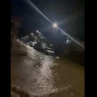 Силен дъжд и градушка в Петрич: Улици като реки, има наводнени мазета и къщи (ВИДЕО)