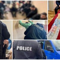 Разбиха мащабна мрежа за трафик на хора: 8 души са задържани и са иззети над 50 000 евро (ГАЛЕРИЯ)