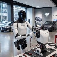 Роботите ще ни заместят напълно, хуманоидът на Мъск взриви света с уменията си