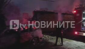 Запален е автомобил на ключов свидетел по делата срещу кмета на плевенското с. Трънчовица (ВИДЕО)