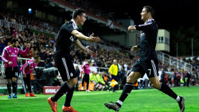 Роналдо с юбилеен гол за Реал Мадрид (ВИДЕО)