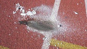 Щети за 1,2 млн. лева върху пистата на стадиона в Стара Загора (ГАЛЕРИЯ)