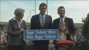 Федерер получи улица на свое име (ВИДЕО)
