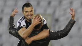 Валери Божинов с гол при загуба на Партизан (ВИДЕО)