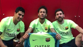 Неймар празнува с 