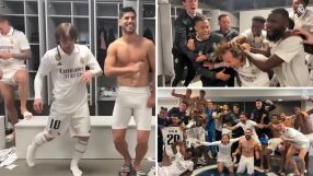 Самба, песни и танци: Бензема разтресе и съблекалнята на Камп Ноу