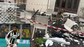 Ас на Удинезе се вряза с колата си в бар