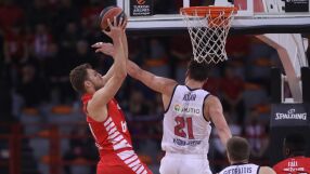 След лекция на Везенков: Олимпиакос заключи първото място в Евролигата (ВИДЕО) 