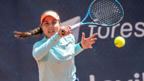 Томова загуби сет на нула, отпадна на двойки