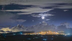 Какво е сиянието на Да Винчи и кога може да го видим?