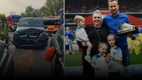 Супер бавачка спасила децата на Хари Кейн при катастрофа 