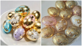 Как да украсите яйцата за Великден с белтък (ВИДЕО)