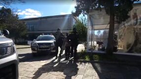Зрелищни арести в Хасково (ВИДЕО)