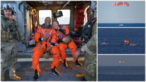 „Направихме го“: „Артемис II“ измина общо 1 117 515 километра, исторически кадри от приводняването