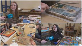 От няколко месеца до няколко години: Кое е единственото място у нас, където студенти реставрират икони?