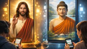 „Говори с Исус срещу $1.99 в минута“: Вярата влиза в ерата на изкуствения интелект