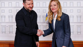 Украйна и Италия се споразумяха за тясно сътрудничество в отбраната и производството на дронове