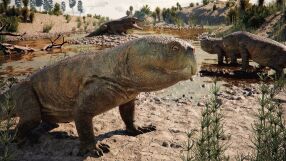 Откриха нов вид динозавър с папагалски клюн