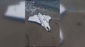 Дрон изплува на брега край Ахтопол