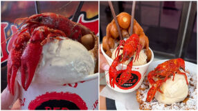 Най-странният сладолед досега - с раци! Бихте ли опитали? (ВИДЕО)
