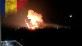 Мощна експлозия в ТЕЦ Букурещ-Запад, възникнал е пожар 