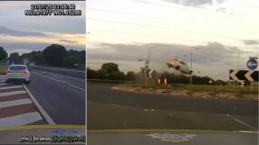 Шофьор, оцелял след зрелищна катастрофа при гонка, ще лежи в затвор (ВИДЕО)