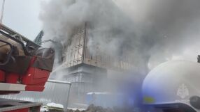 Голям пожар в Москва, има загинали (ВИДЕО)