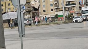 Кола катастрофира при метростанция "Бели Дунав" в София, шофьорът е загинал