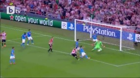 ГОЛ! Атлетик Билбао се връща срещу Наполи 1:1 (ВИДЕО)