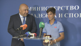 Красен Кралев награди шампиона от Тбилиси