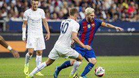 Гениална асистенция на Лео Меси срещу шампиона на Англия (ВИДЕО)