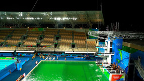 Зелената вода не била опасна за състезателите