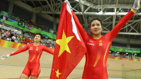 Историческо злато за Китай в колоезденето на писта