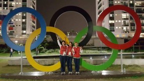 Грациите ни тренират в студена зала в Рио (ВИДЕО)